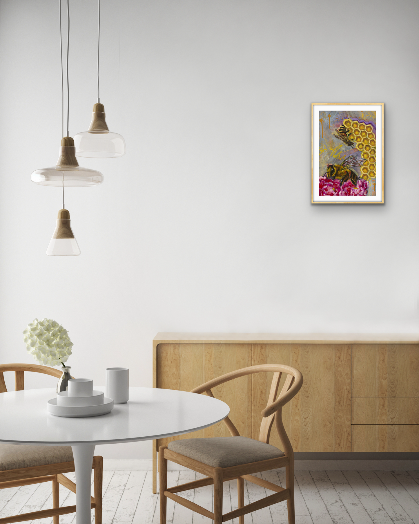 "Busy Bees" Fine Art Reproduction Print