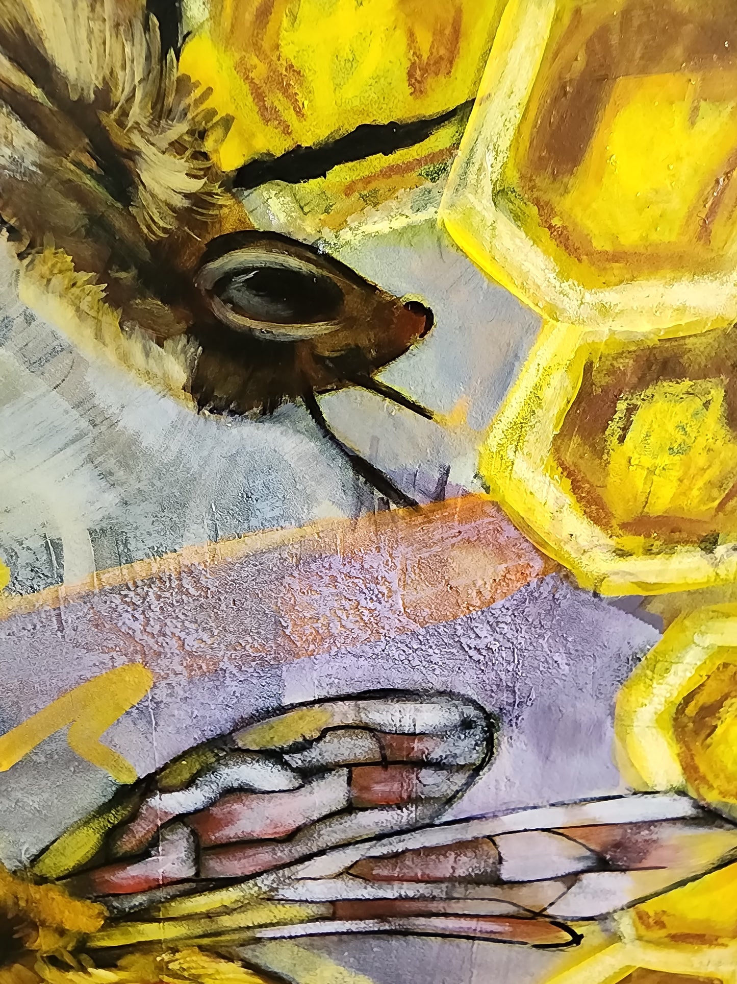 "Busy Bees" Fine Art Reproduction Print
