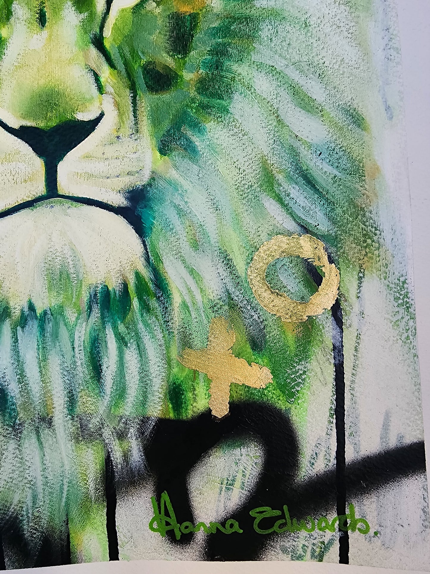 Artist Hanna Edwards signature