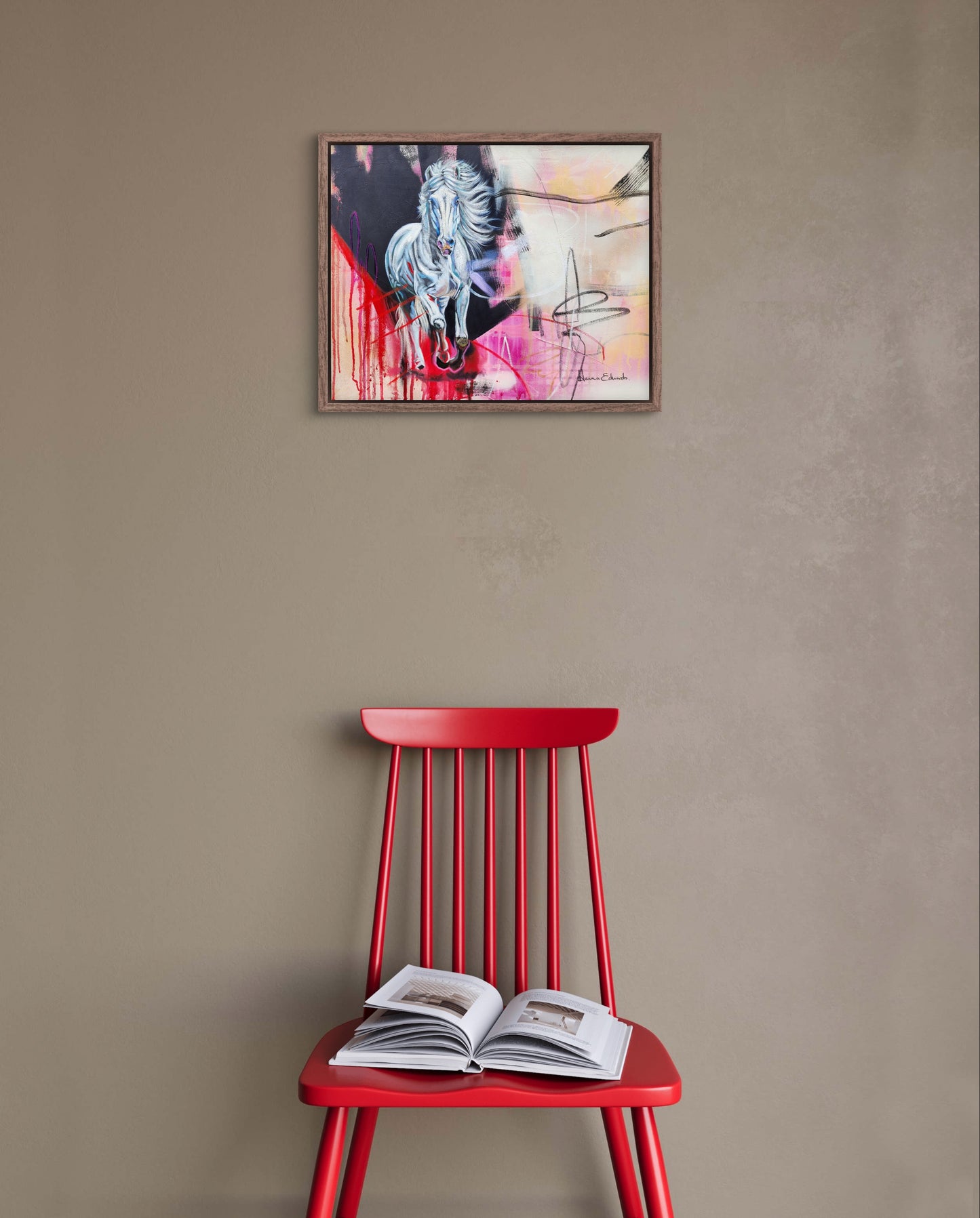 "Wild at Heart" Canvas Reproduction Print