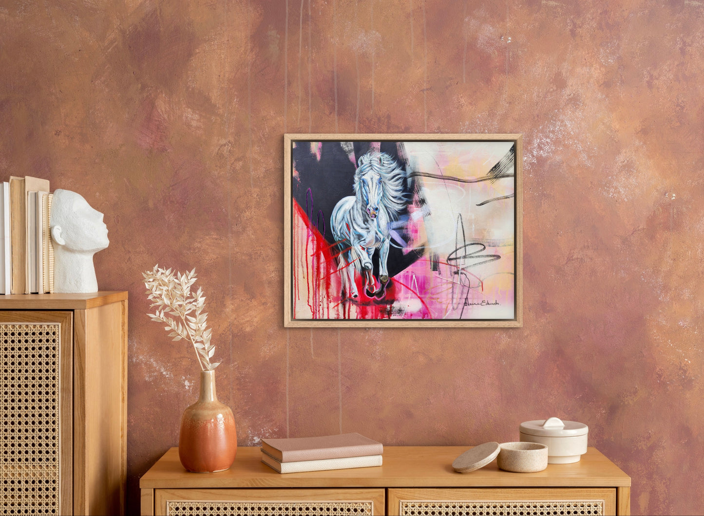 "Wild at Heart" Canvas Reproduction Print