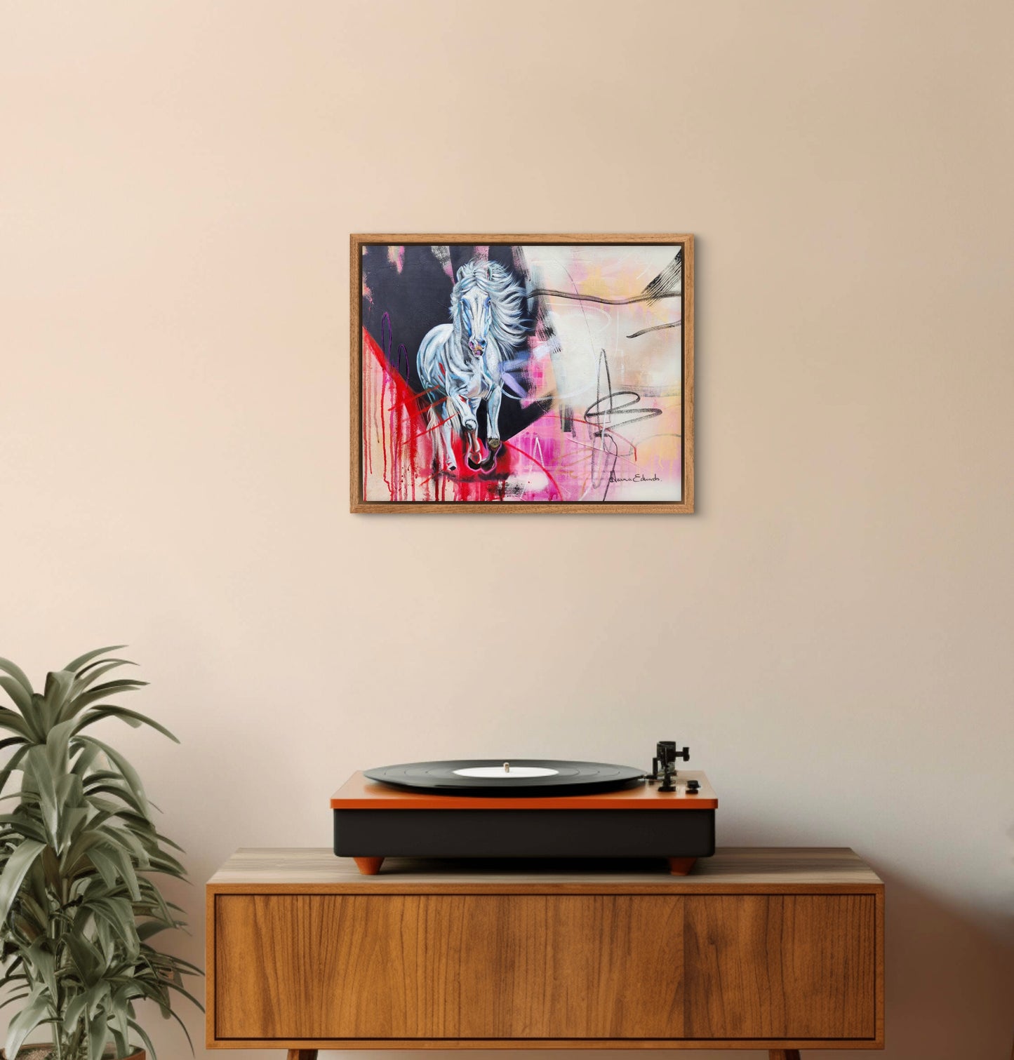 "Wild at Heart" Canvas Reproduction Print