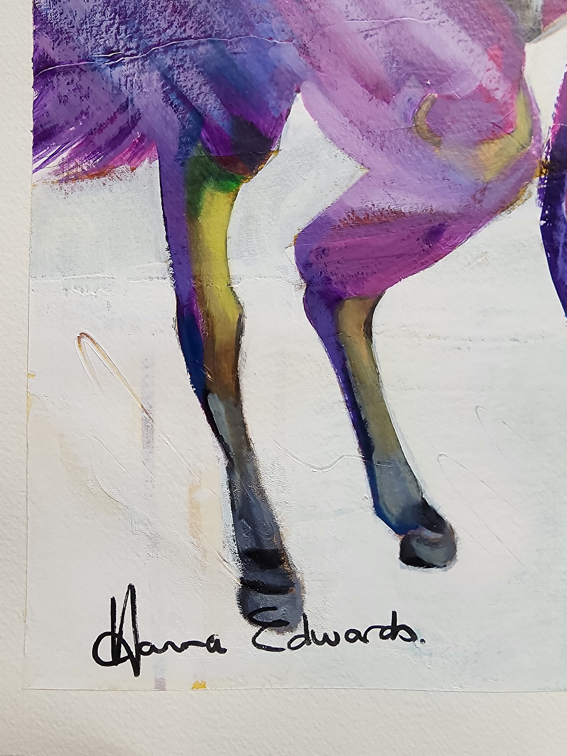 Artist Hanna Edwards signature