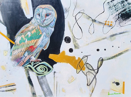 "This is Me" Original Mixed Media Oil Painting