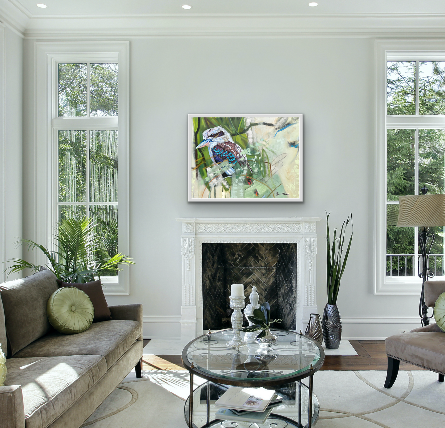 "Follow Your Bliss" Canvas Reproduction Print