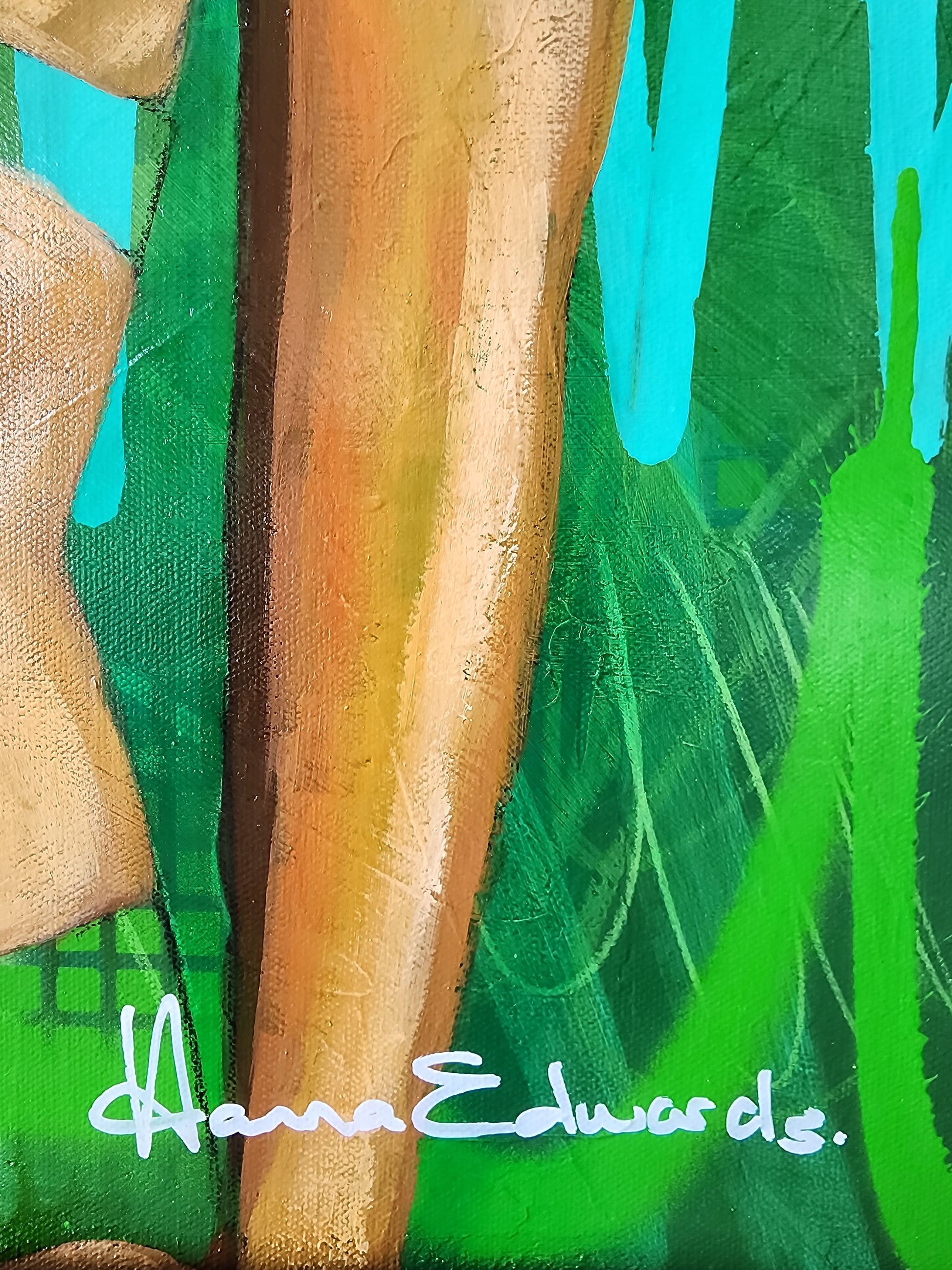 Artist Hanna Edwards signature
