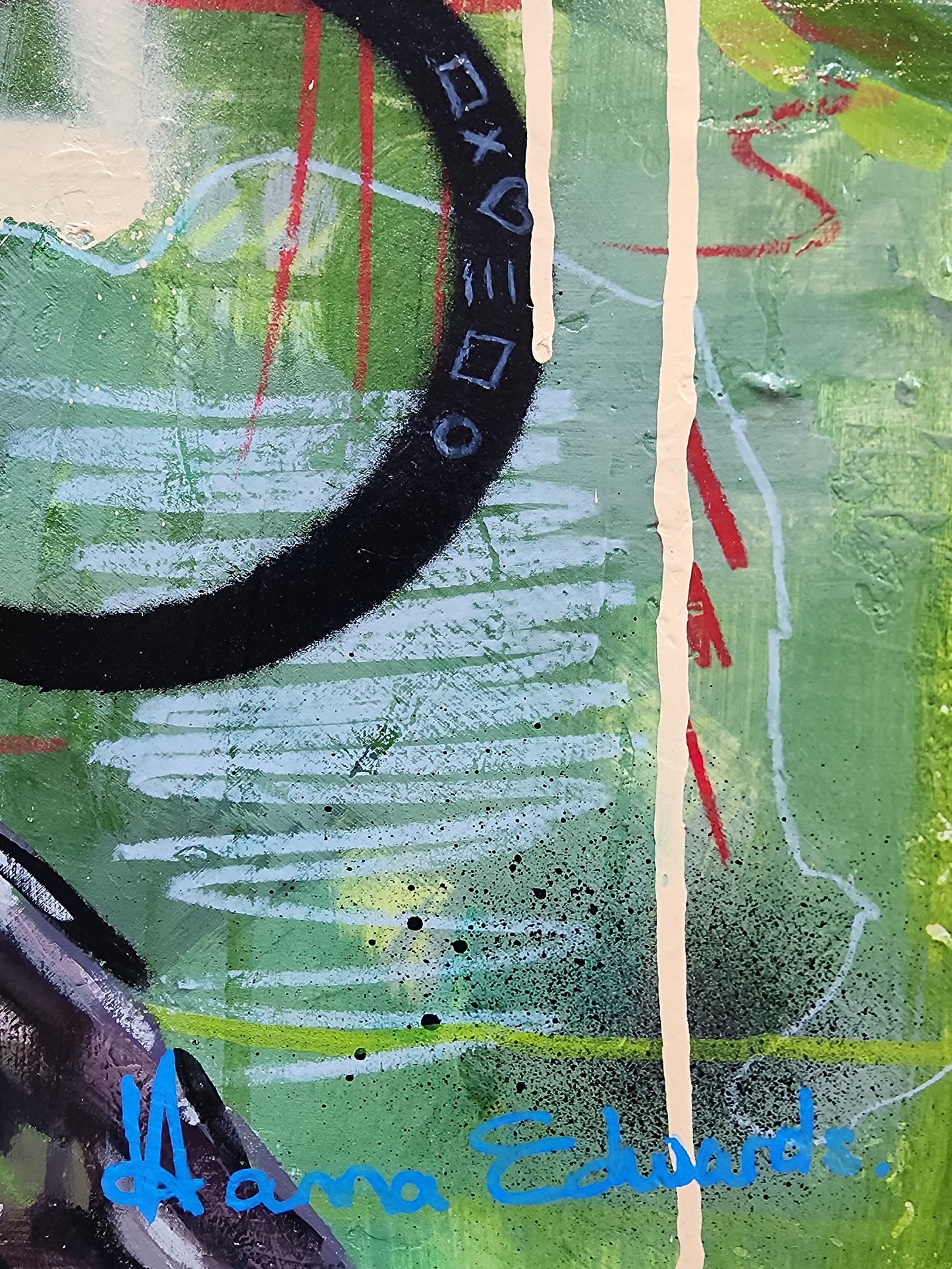 Artist Hanna Edwards signature