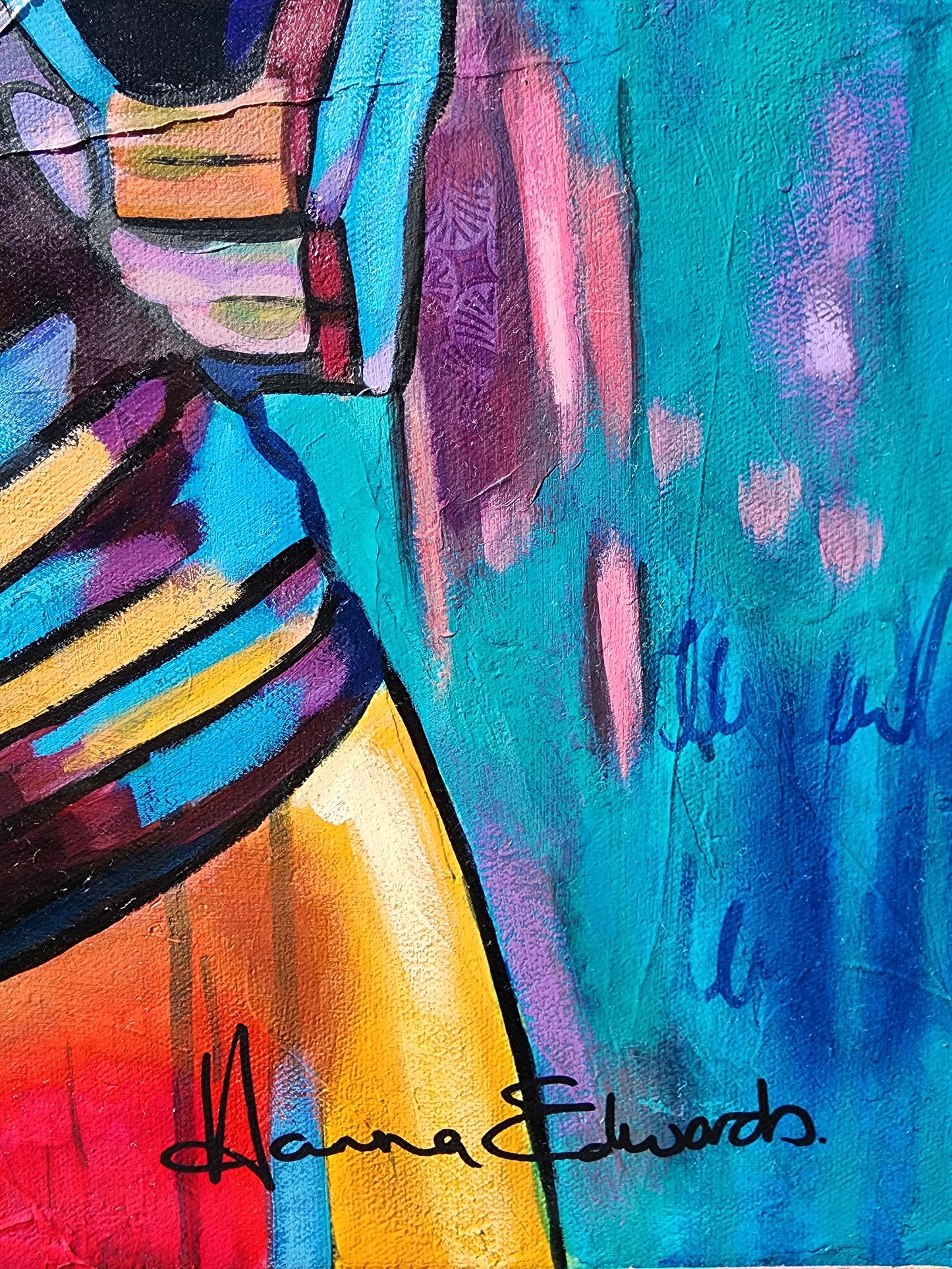 Artist Hanna Edwards signature