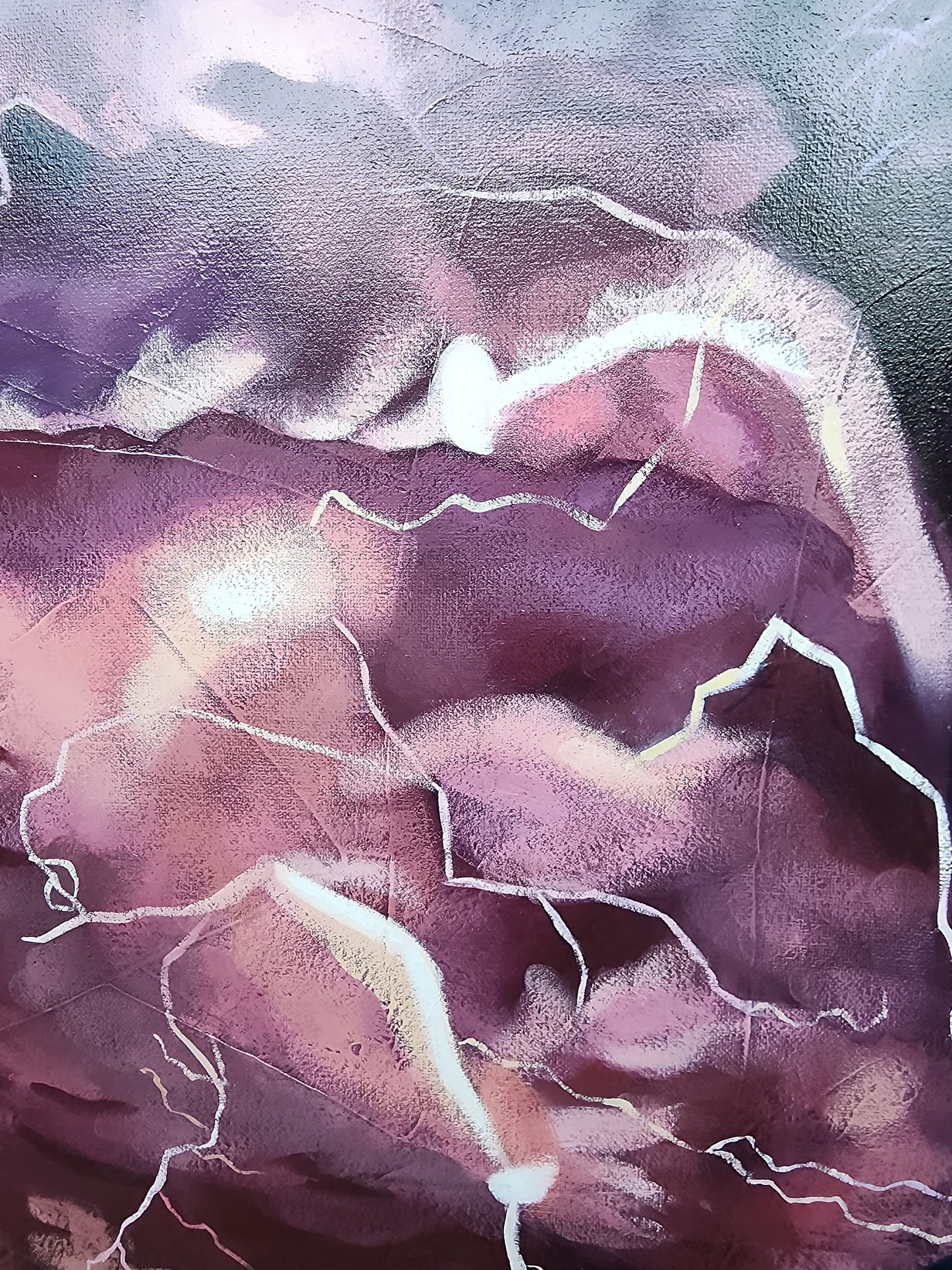 Close up textured background and the storm